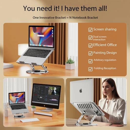 Support Ordinateur 360°