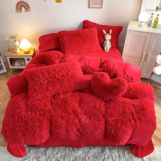 Couette de luxe chaude en Velours