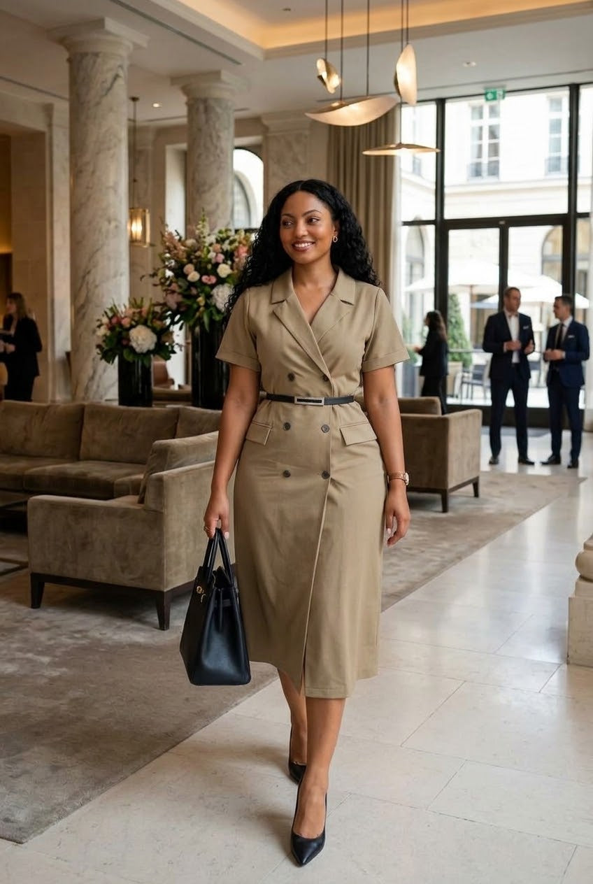 Robe9: Robe Blazer élégante