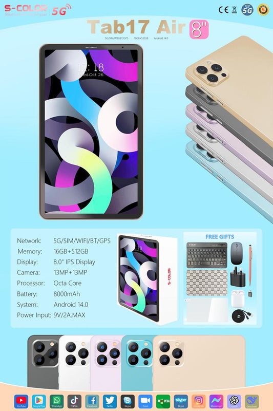 Tab 17 AIR 8"