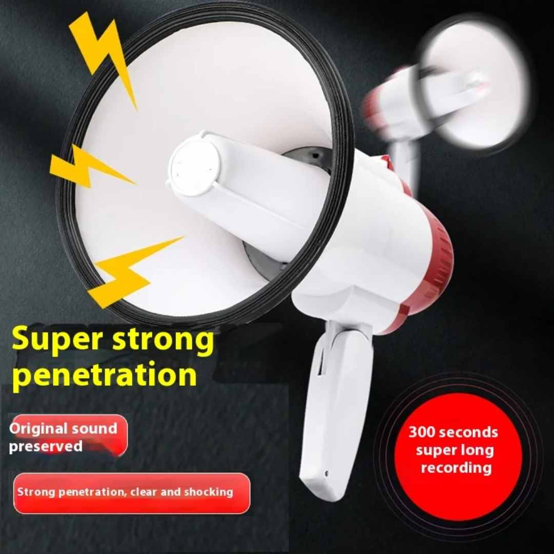 Mégaphone chargeable