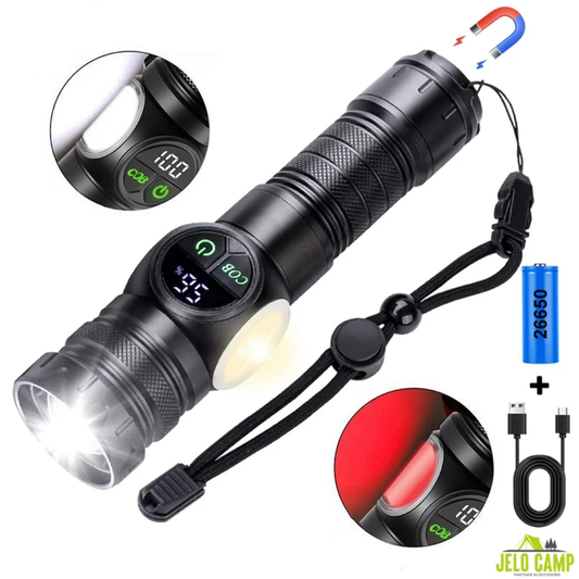 Torche original en aluminium rechargeable