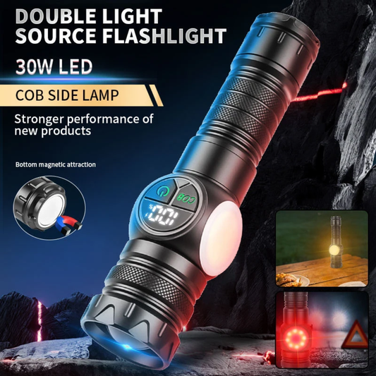 Torche original en aluminium rechargeable