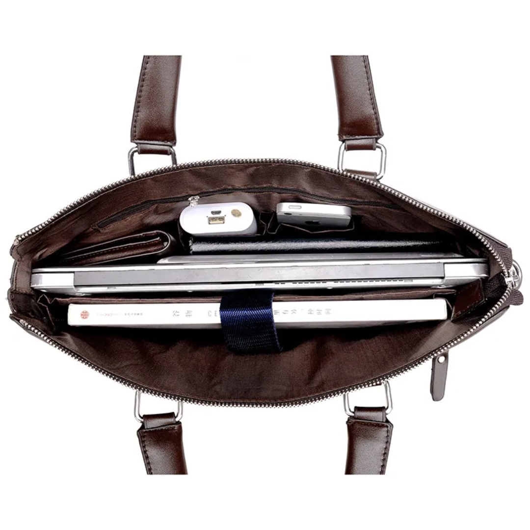 Sac d'affaire en cuire