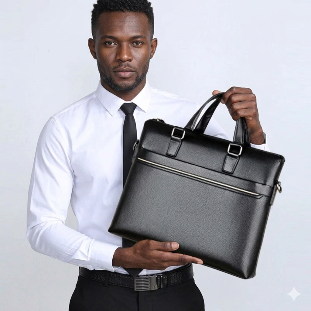 Sac d'affaire en cuire