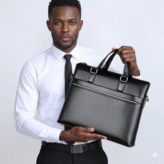 Sac d'affaire en cuire