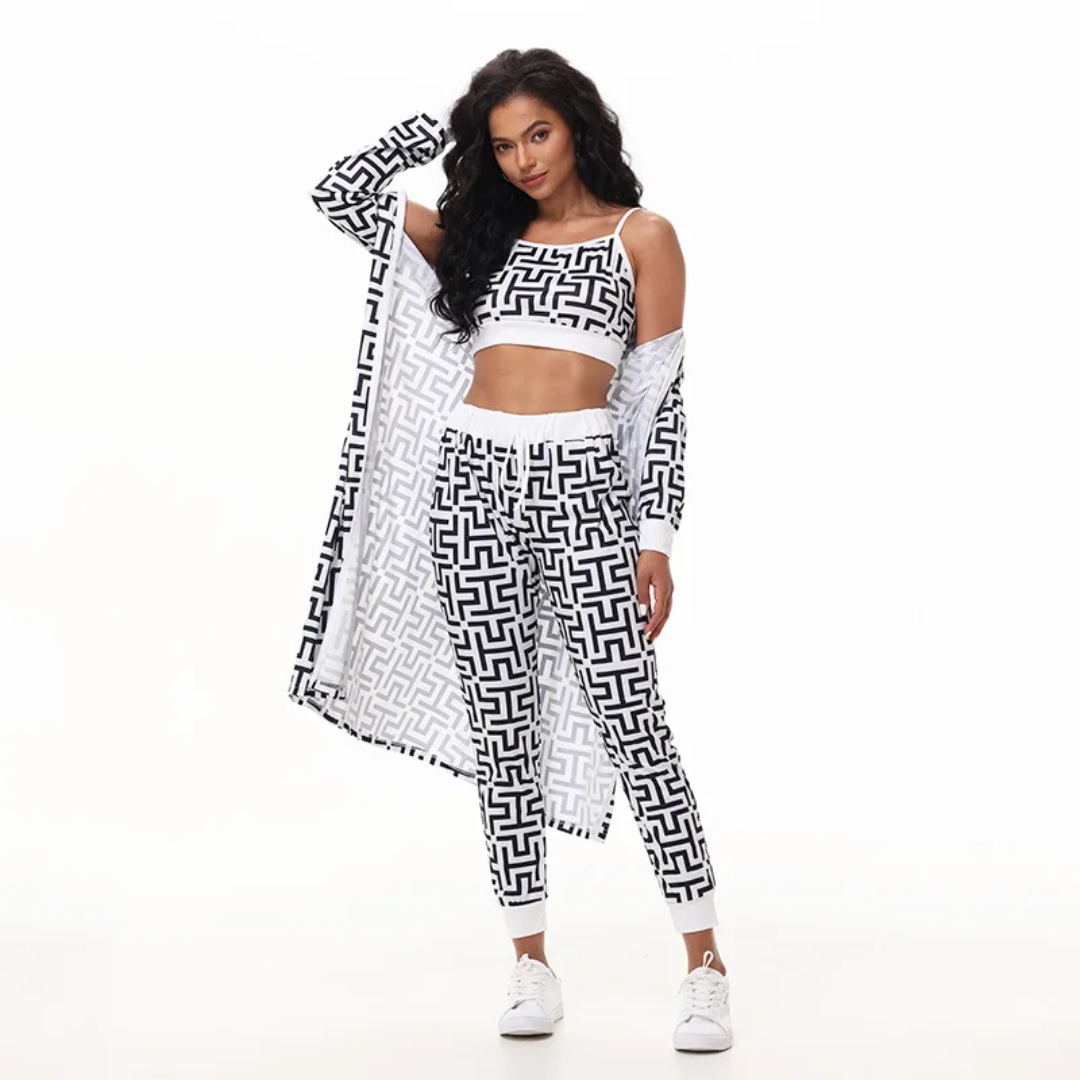 ensemble chic 3 pièce élégant