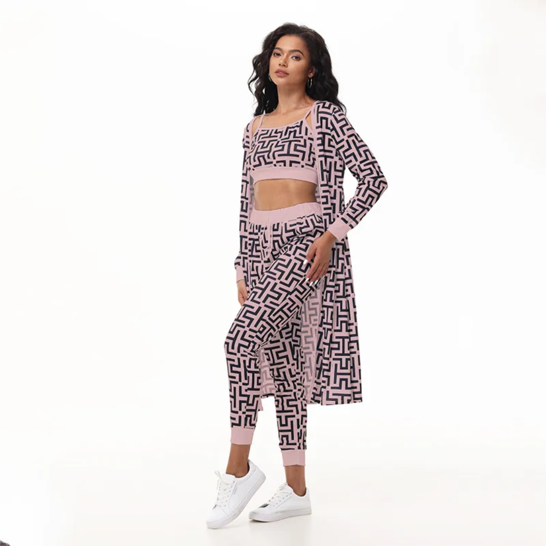 ensemble chic 3 pièce élégant