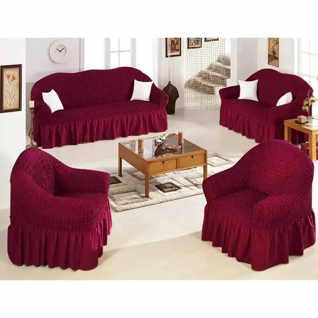 Couvre fauteuil 4 pièces élégant