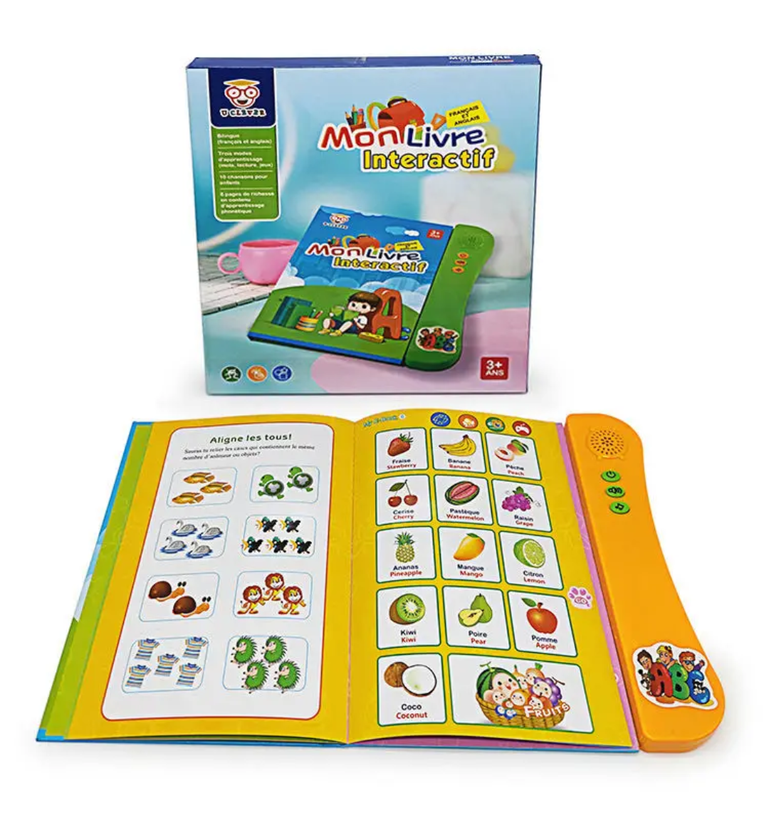 Mon livre interactif ( apprendre en jouant )