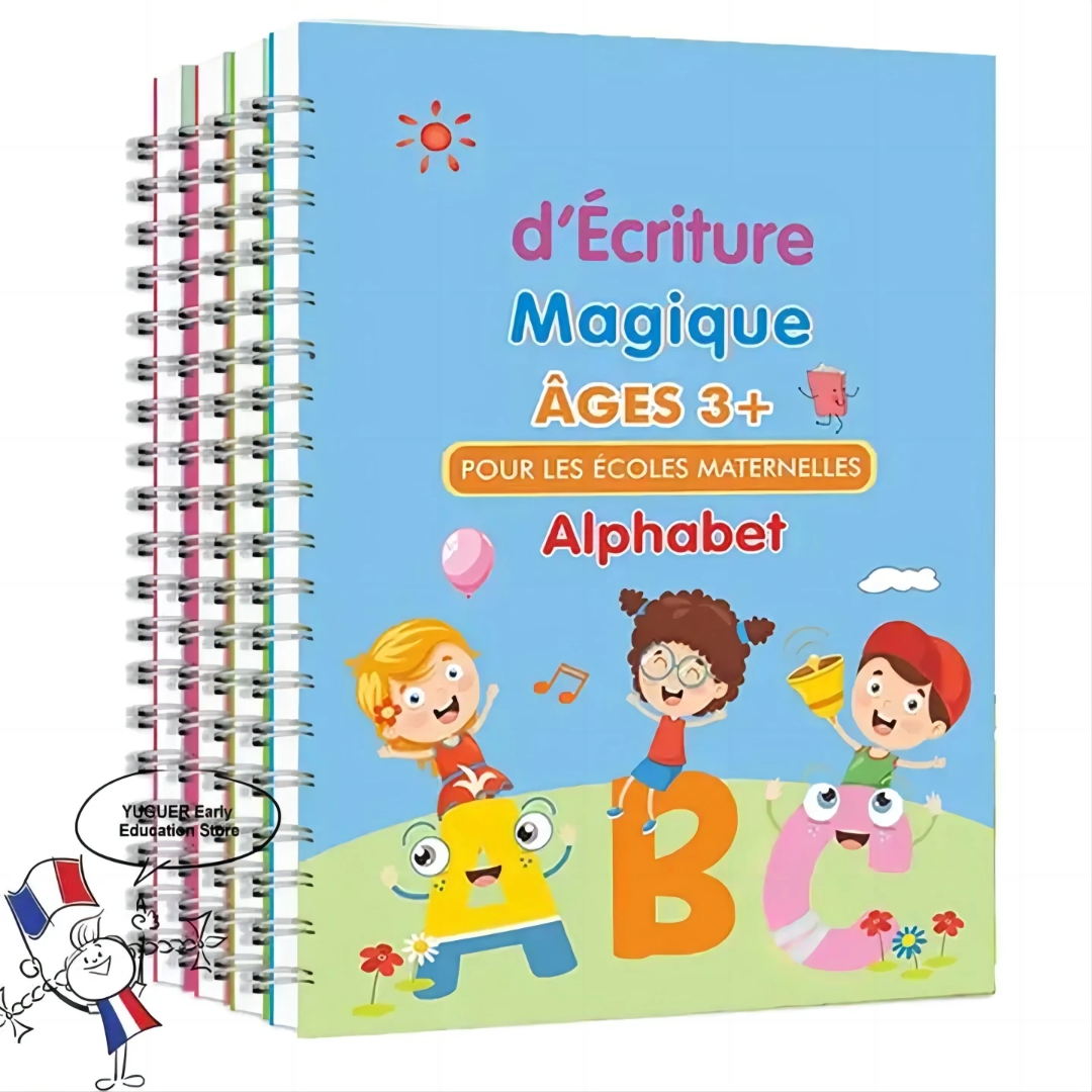 J'apprend a écrire 4 cahier en 1