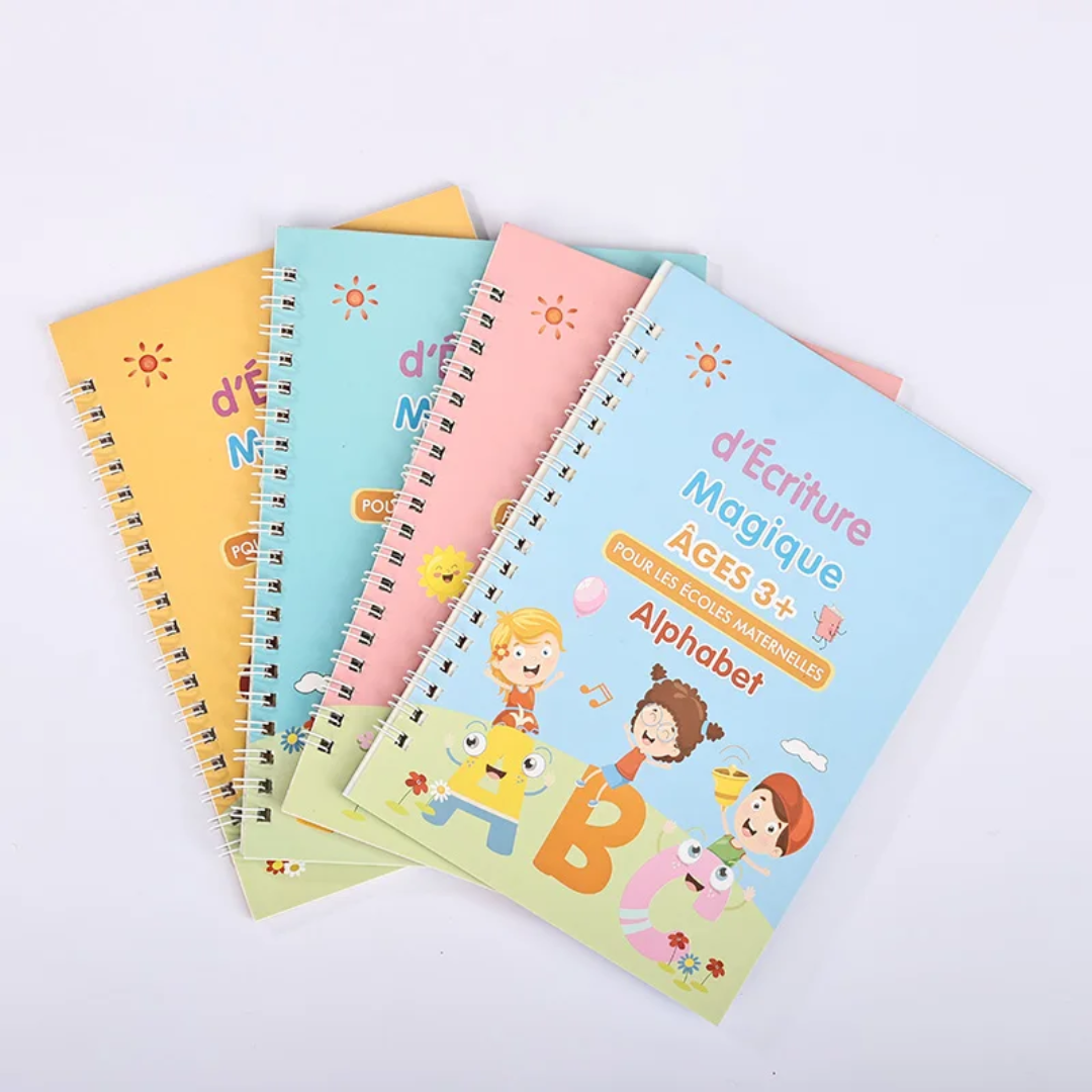 J'apprend a écrire 4 cahier en 1