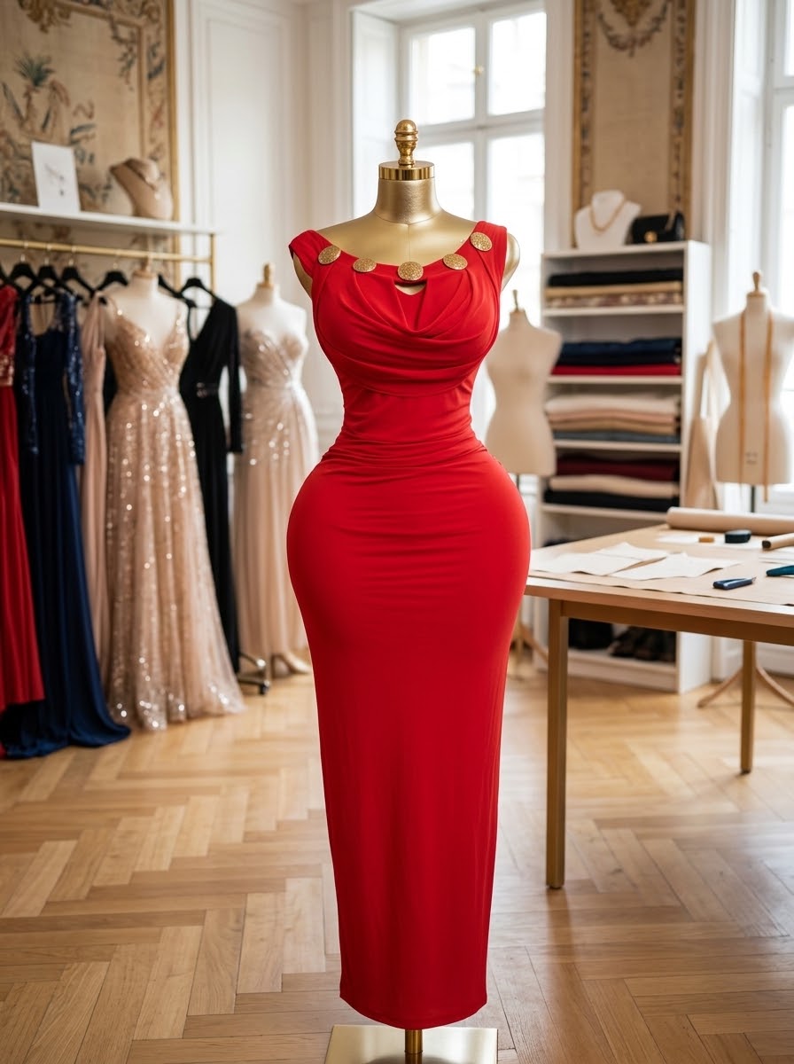 Robe10: Robe élégante de grande dame
