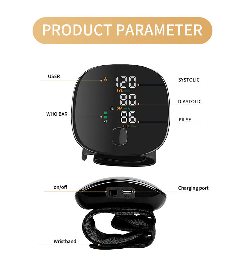 Tensiomètre Poignet à Écran LED