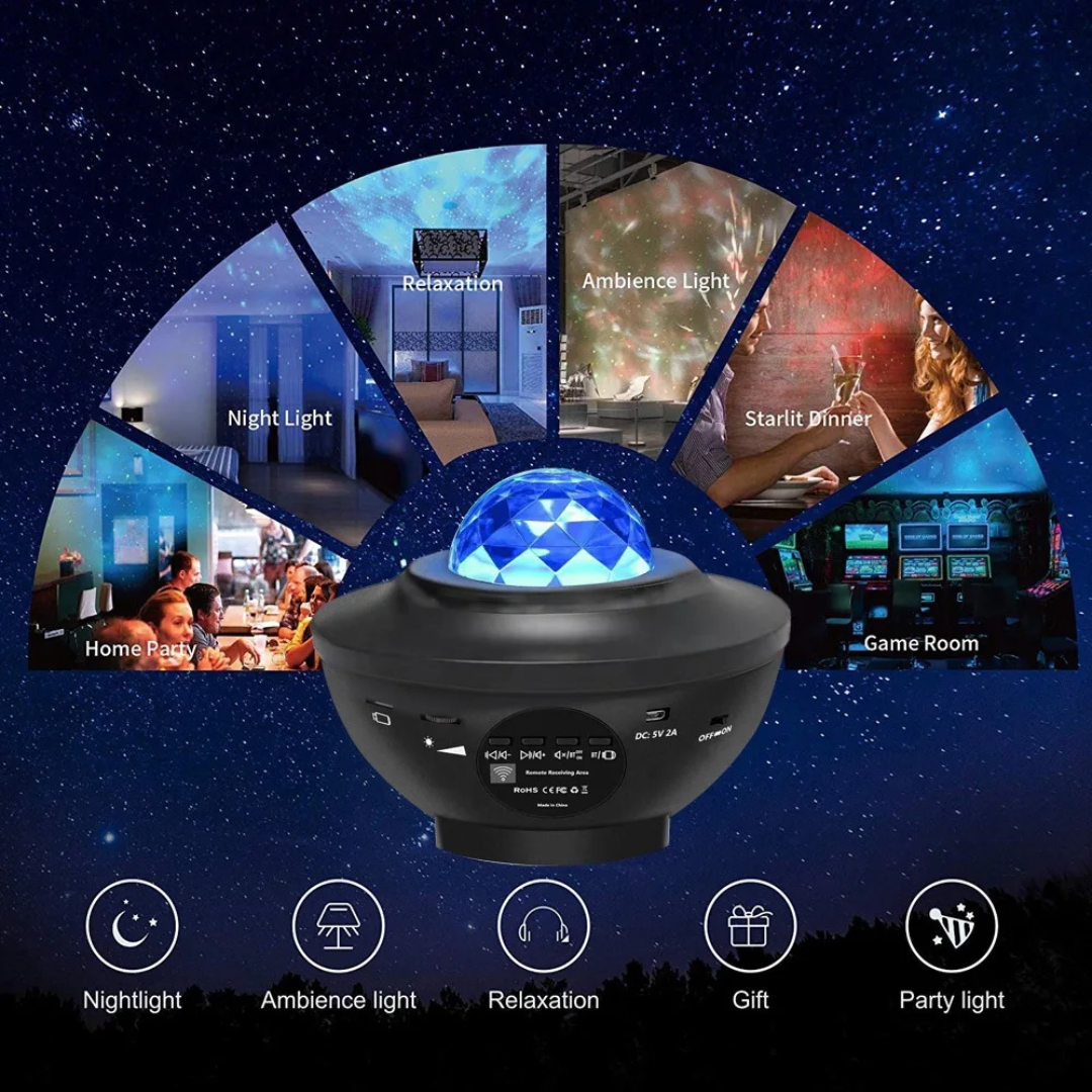 veilleuse projecteur Galaxie