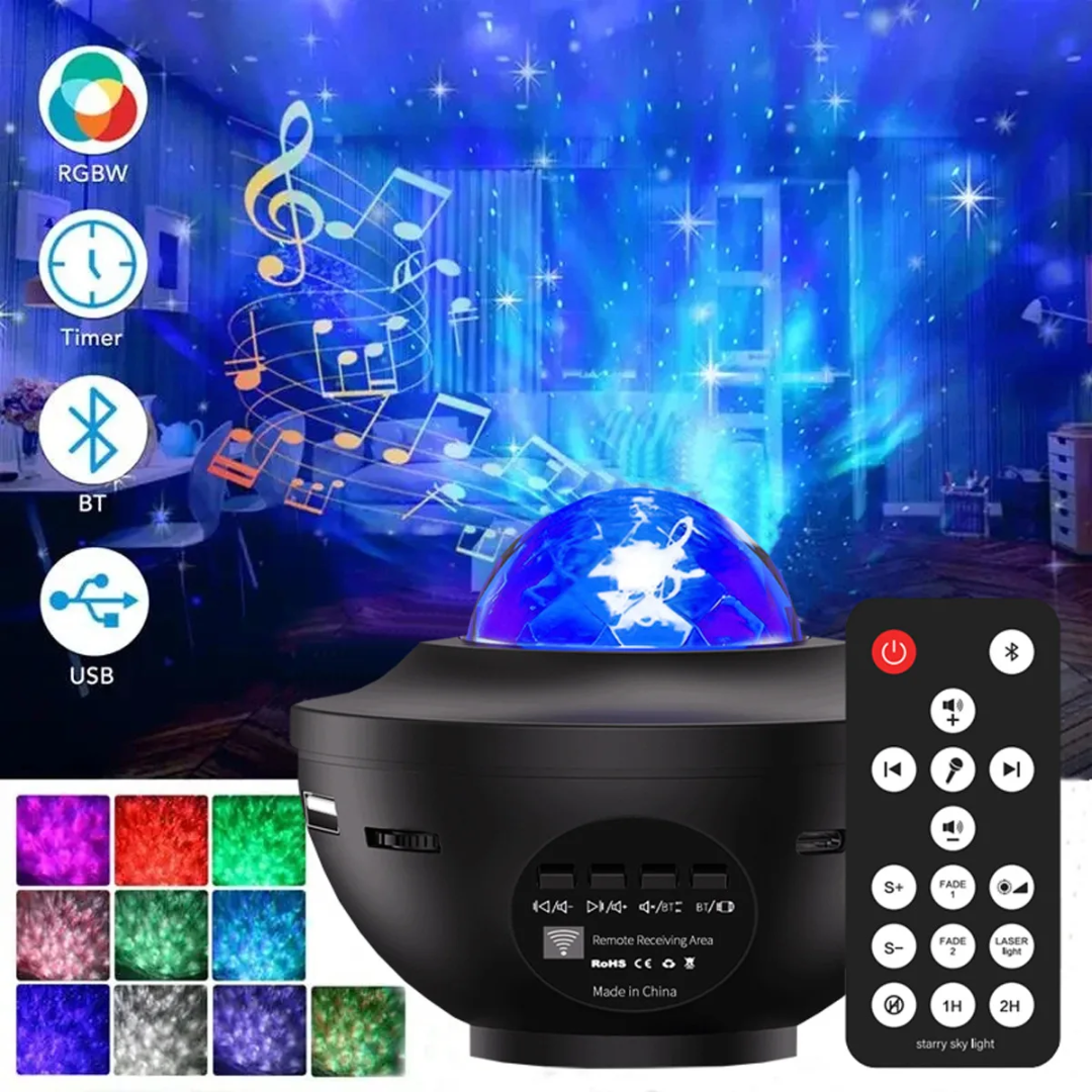 veilleuse projecteur Galaxie