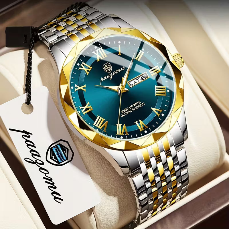 Montre Luxueuse Élégante et Durable en Acier Inoxydable