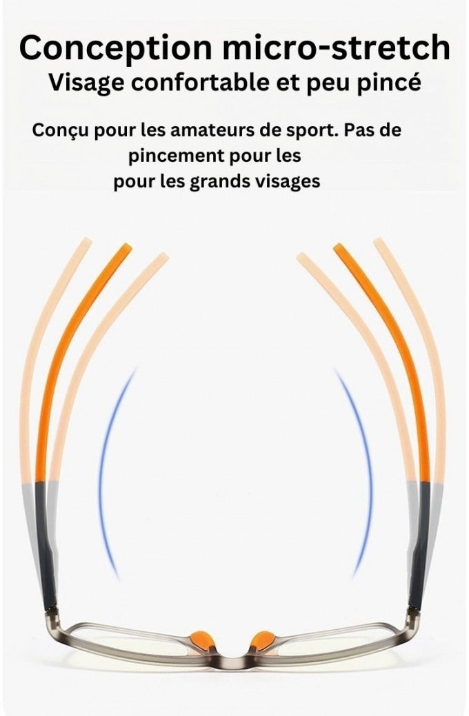Lunettes multi focal en silicone